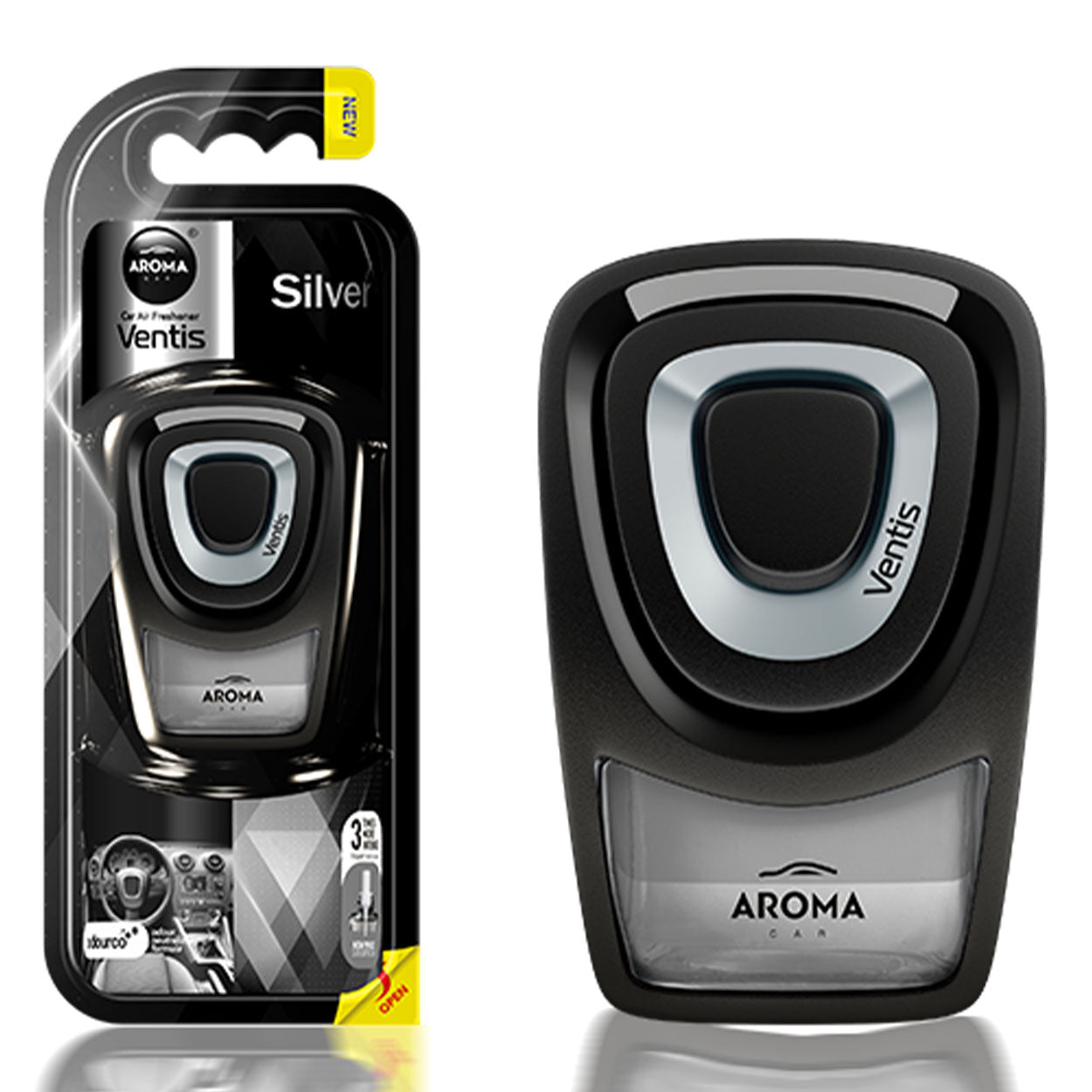 Aroma Car Ventis Silver bilduft