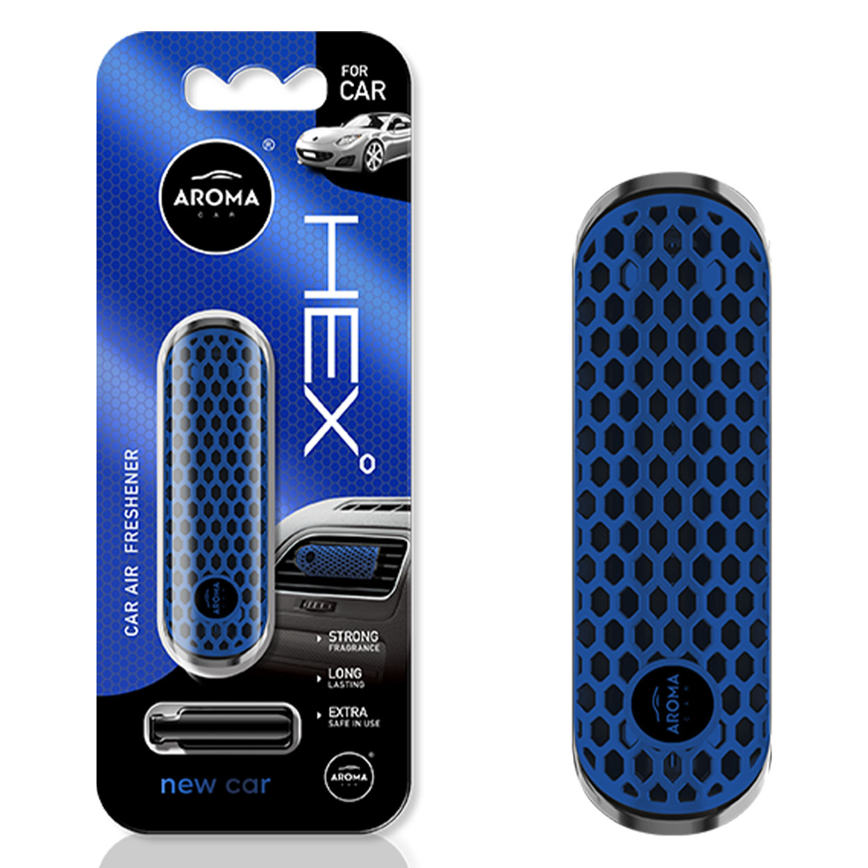 Aroma Car HEX New Car polymer-bilduft