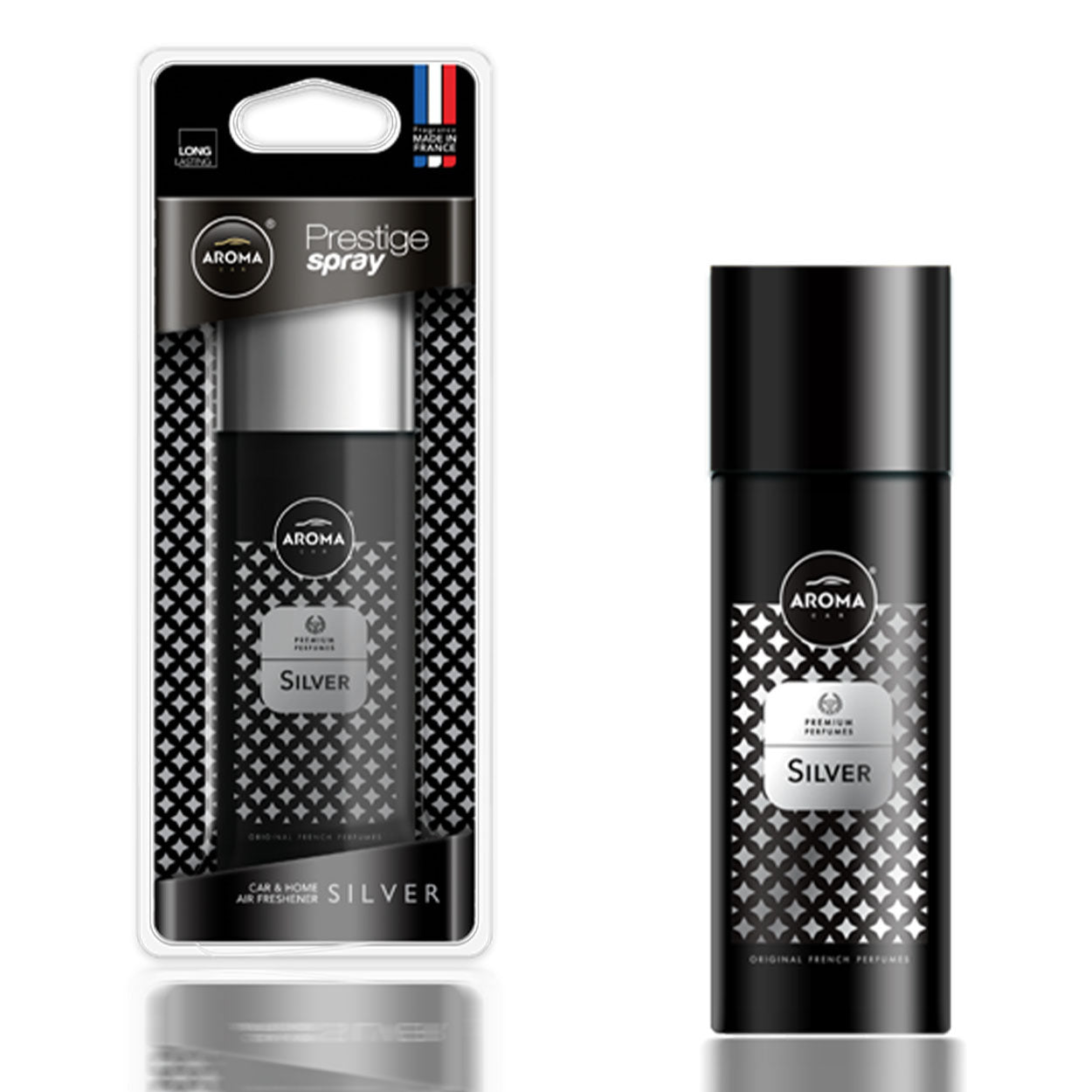 Aroma Car Prestige Spray Silver – vůně do auta ve spreji