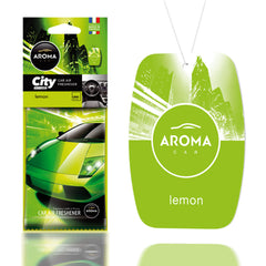 AROMA CAR CITY CARD Lemon vůně do auta