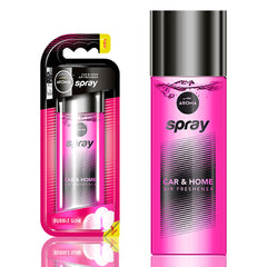 Vůně do auta ve spreji s vůní bubblegum v 50ml skleněné lahvičce