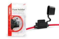 Sikringsholder til standardbilsikring med 30 cm kabel
