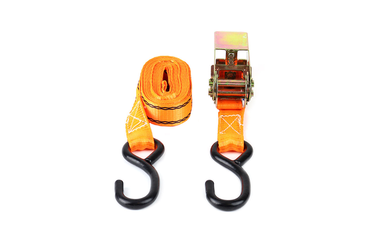 25 mm brede surringsstropper på 4,5 meter