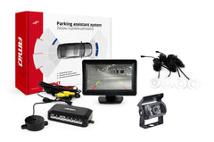Parkeringsassistent med 4,3 tommer TFT-display og bakkamera