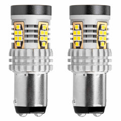 LED žárovka s paticí BAY15D P21/5W a 24 SMD