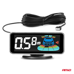 Monteringsdele til parkeringssystem med LED-display