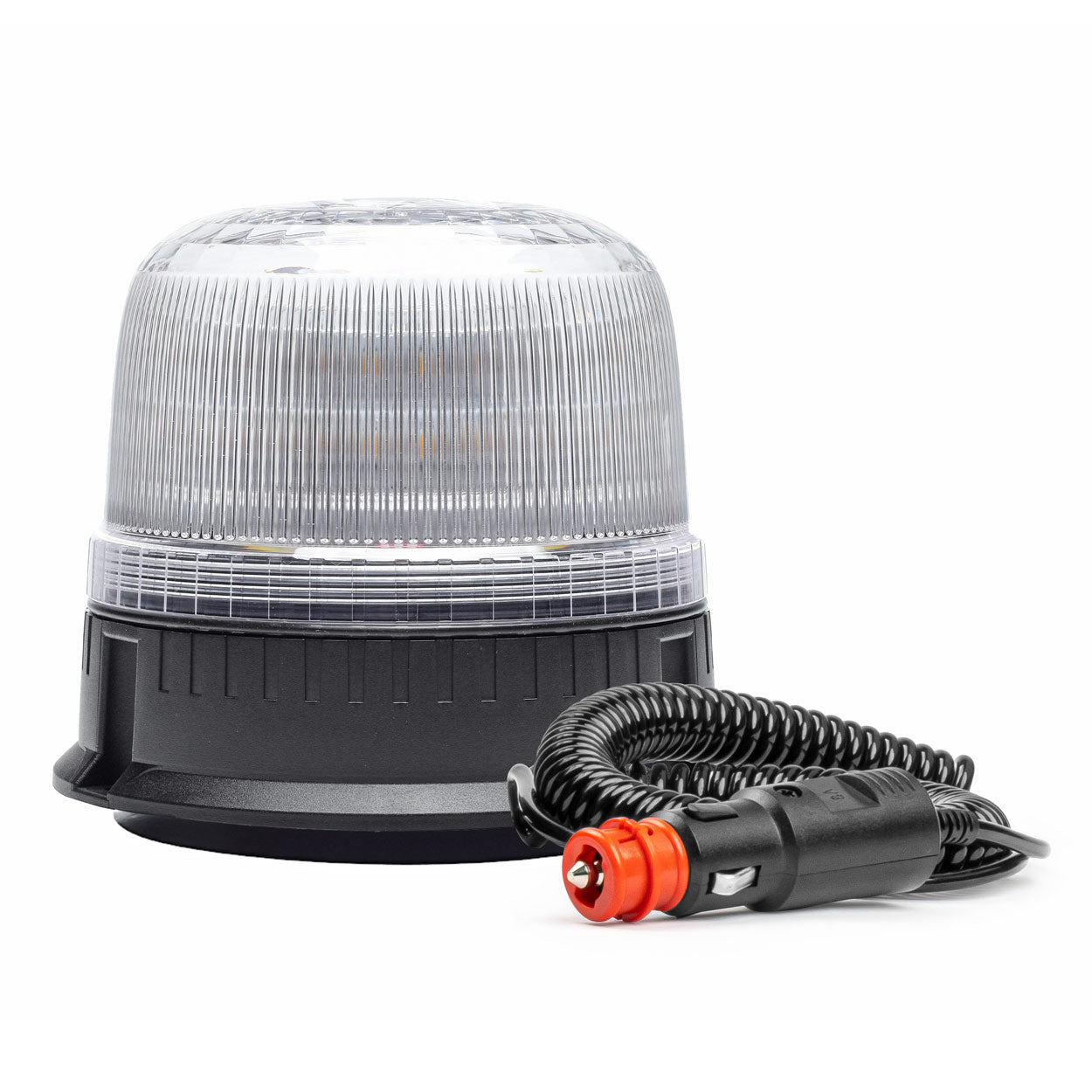 LED-advarselslampe med 24 orange LED'er og magnetisk montering
