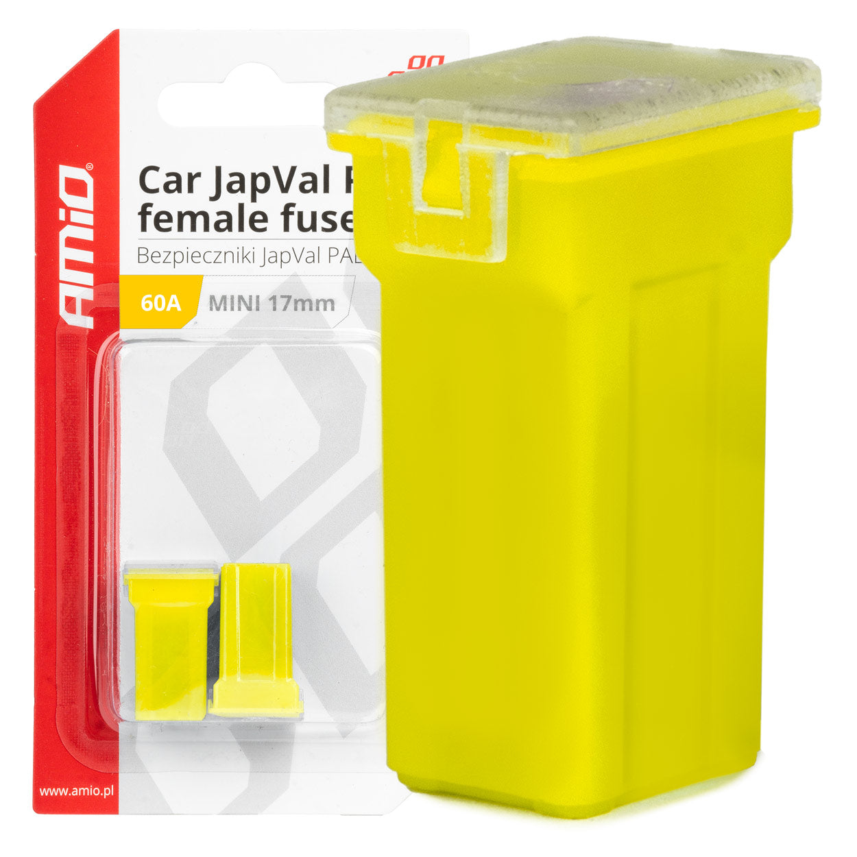JAPVAL PAL female minisikring 60 A og 17 mm