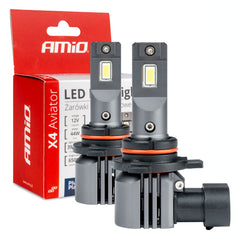 LED-pærer HIR2 9012 X4-serien med 6500K