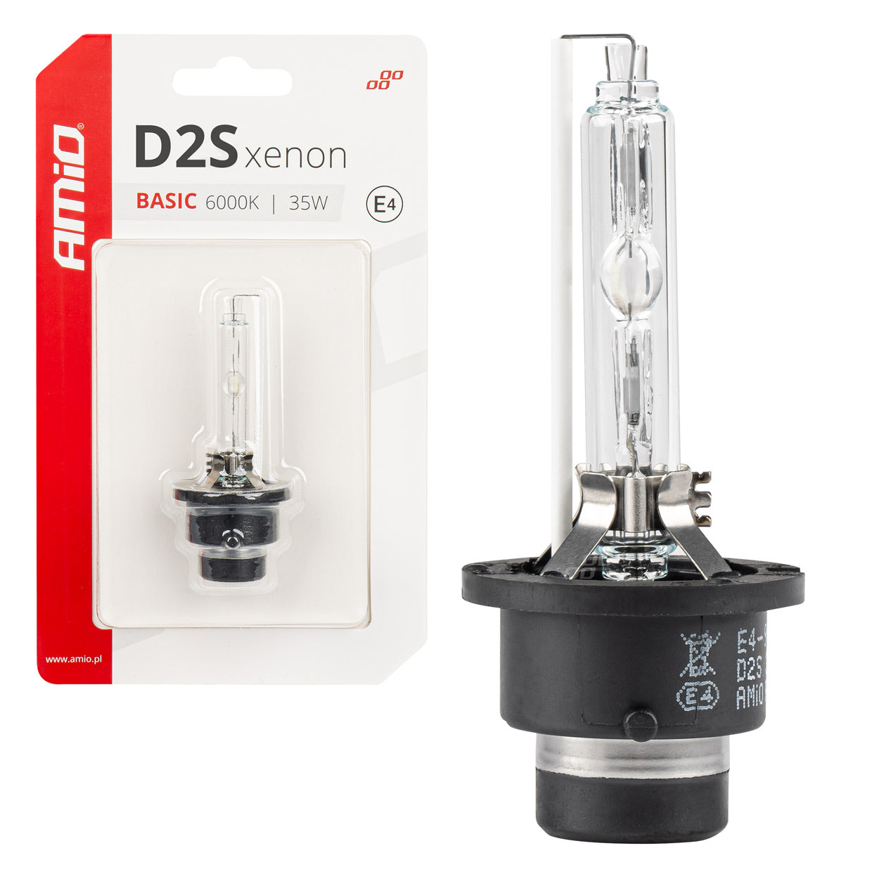 D2S xenonpære 35W 6000K