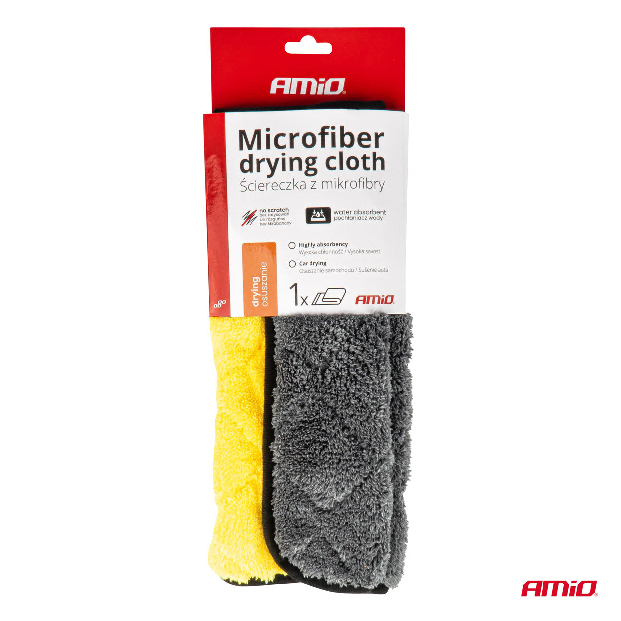 Genanvendelig mikrofiber tørreklud