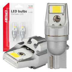LED-pære T15 W16W CANBUS med hvidt lys