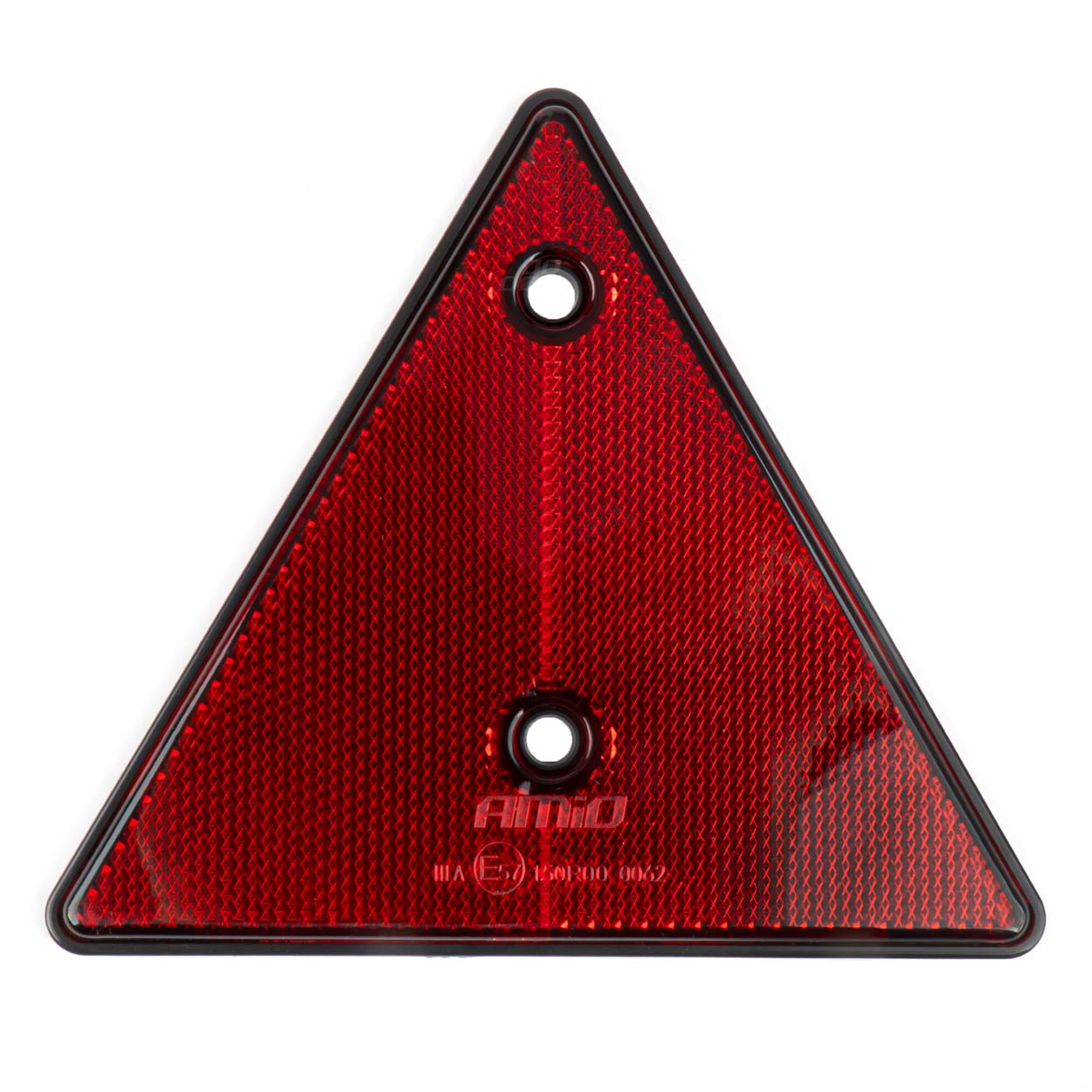 Rød reflekterende advarselstrekant 150 x 141 mm