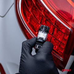 LED-pære med T20D 7443 W21/5W-fatning
