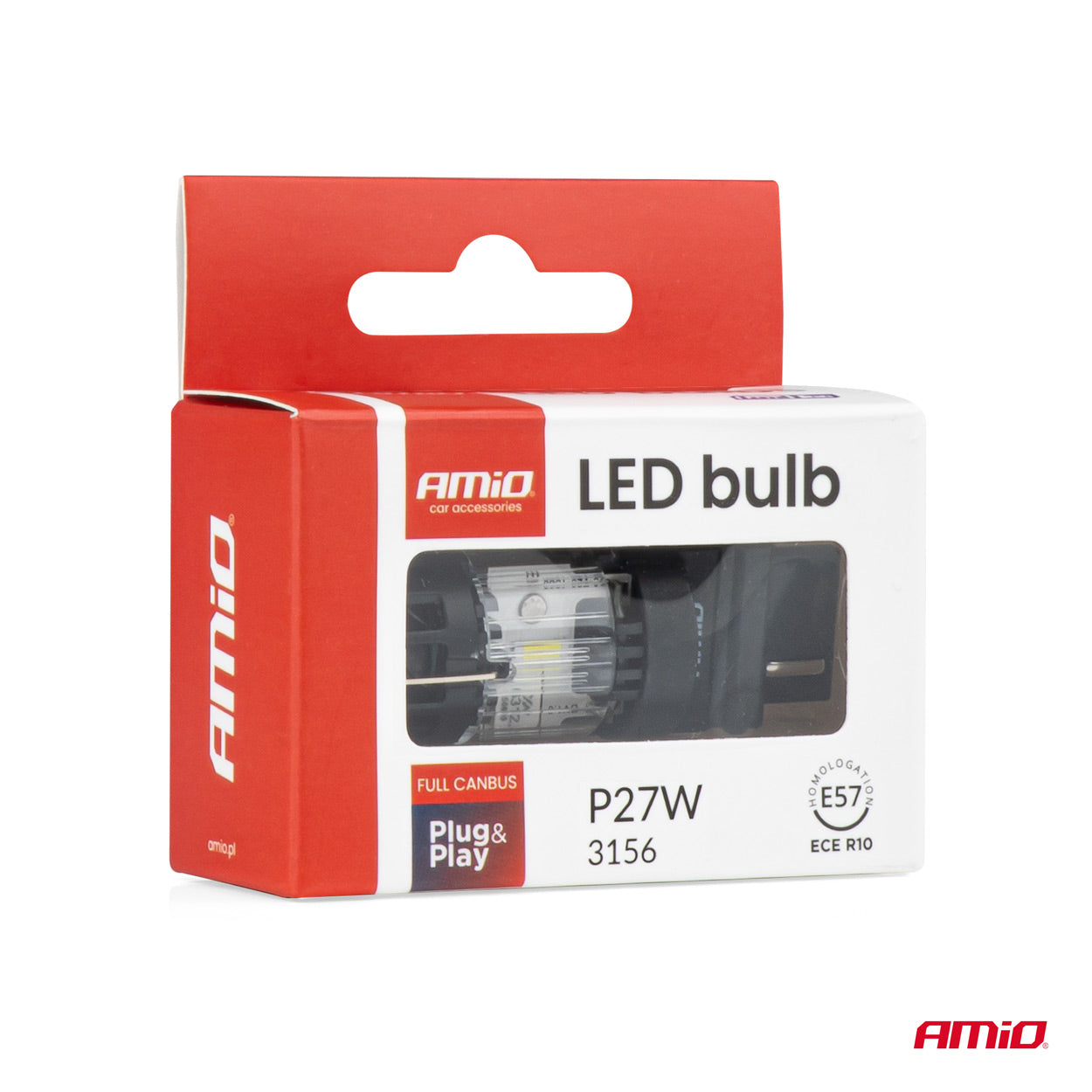LED-pære 3156 P27W til baklys og signallys