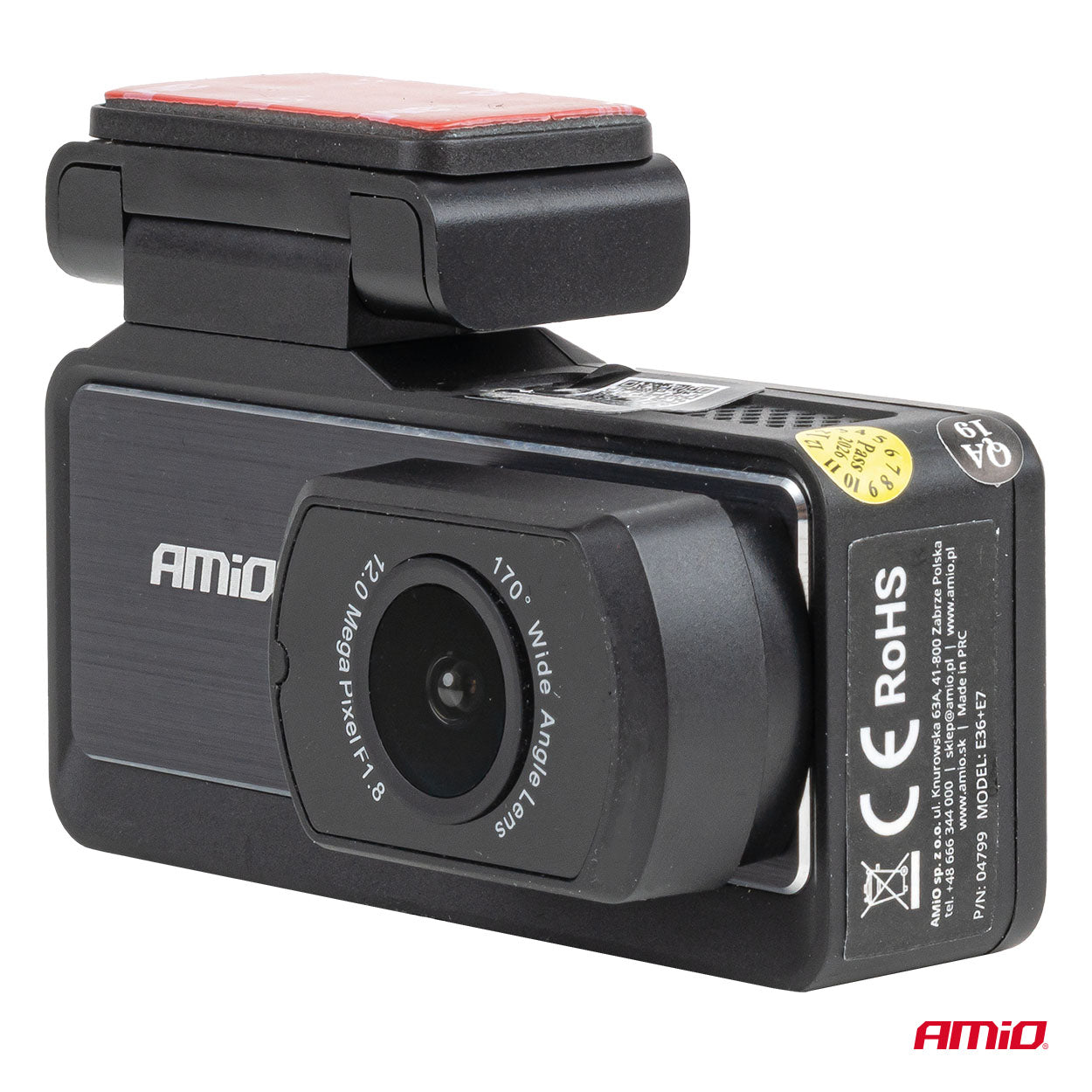 Dashcam med 2,99 tommer display og understøttelse af microSD op til 256 GB
