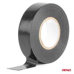 Sort PVC-isoleringstape med 0,13 mm tykkelse