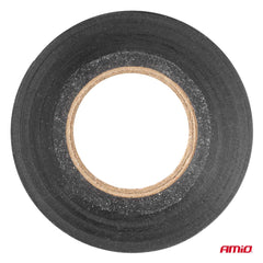 Sort PVC-tape til isolering og beskyttelse af kabler