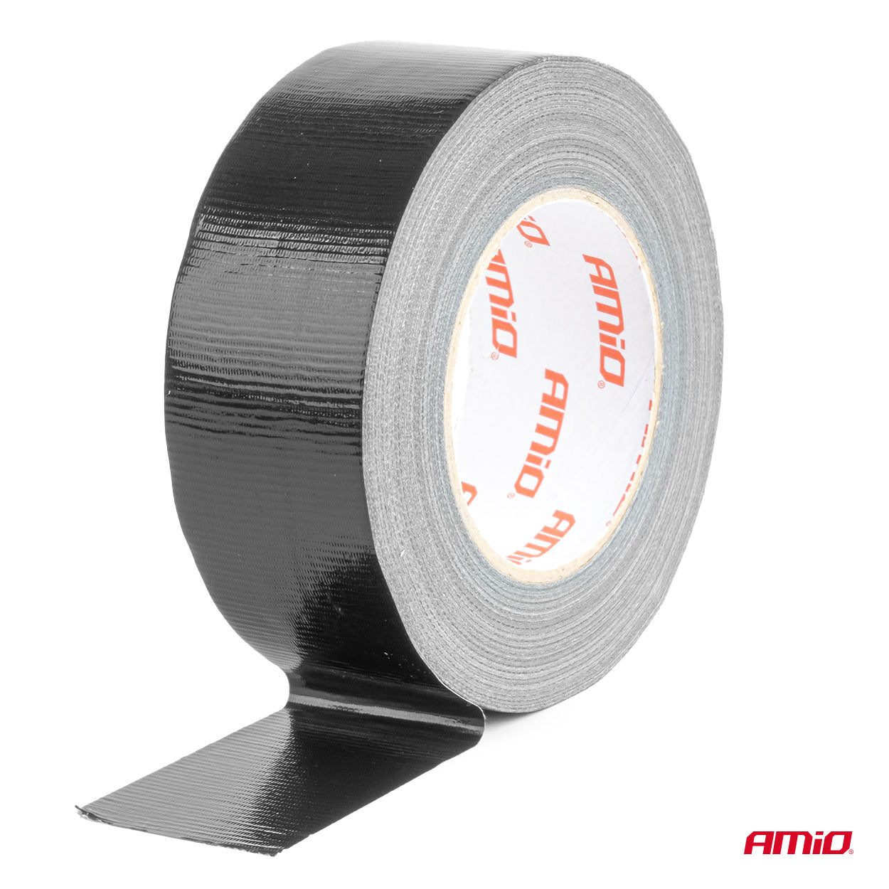 Sort duct tape i polyethylen, 50 meter