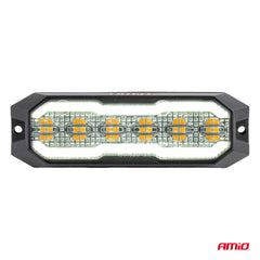 Orange LED-advarselslampe til trailere og maskiner