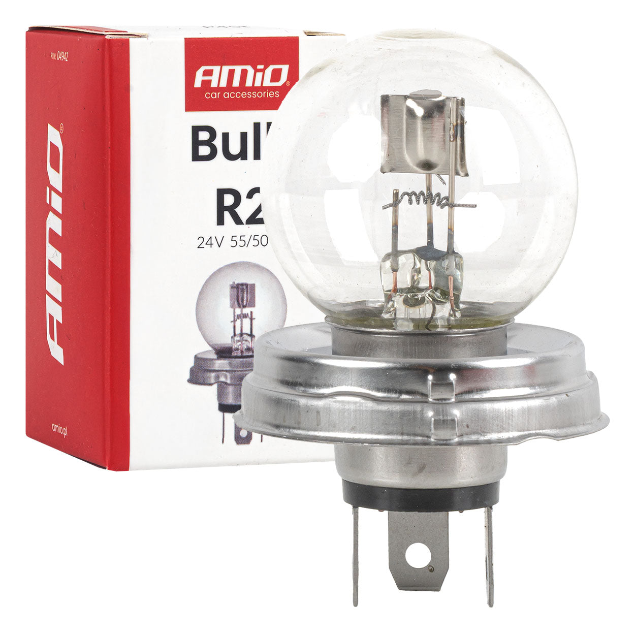 Halogenová žárovka R2 24 V 55/50 W s paticí P45T