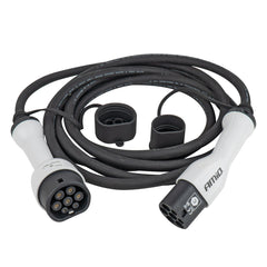 EV-ladekabel med Type 2 til Type 2-stik, 22 kW og 5 meter
