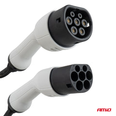 5 meter langt EV-ladekabel med Type 2 til Type 2