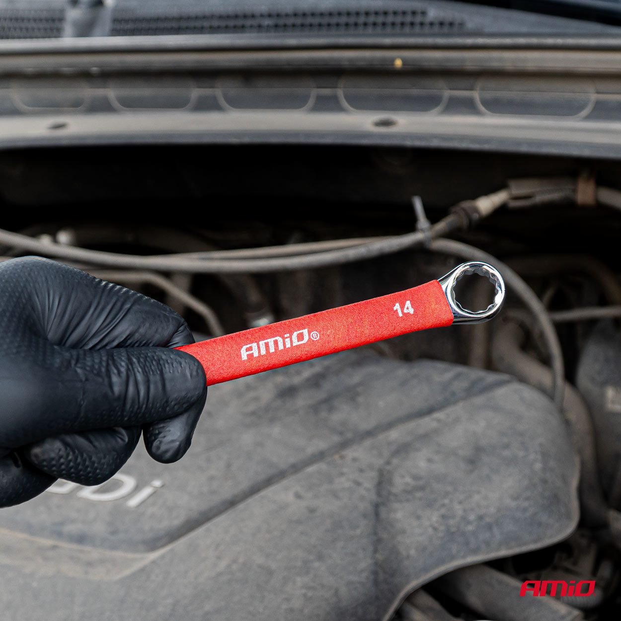 Ringgaffelnøgler i kromvanadiumstål