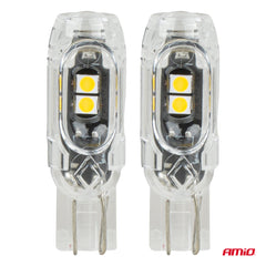 LED žárovka T10 s bílým světlem pro 12V vozidla