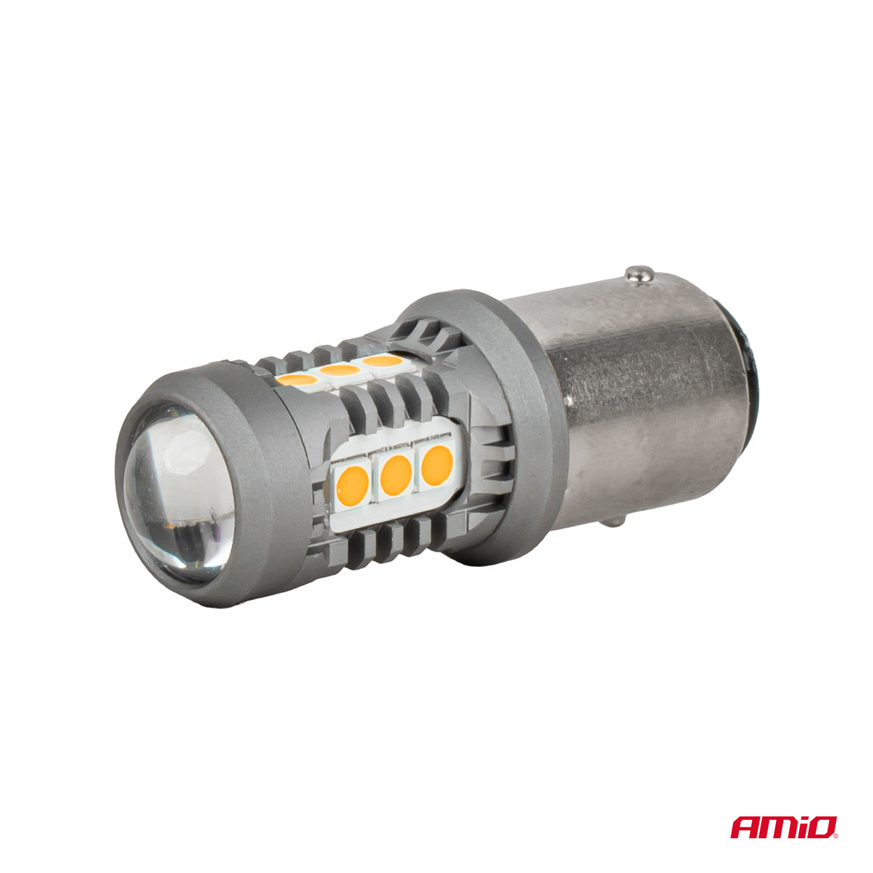 Oranžová LED žárovka pro automobilové systémy 12/24 V