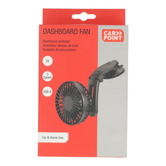 Ventilátor Carpoint s přísavkou na palubní desku, USB-A, Ø 10,5 cm, 5 V 