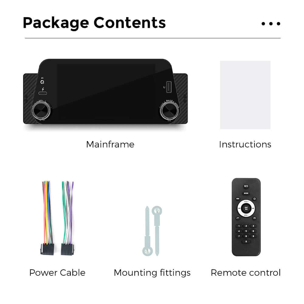 Univerzální – 5" 1-DIN rádio s Apple CarPlay a Android Auto – Carmediaeurope.com