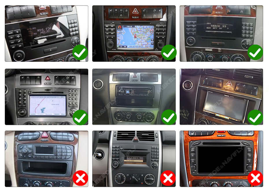 Mercedes-Benz W203 atd. - 8" rádio s Apple CarPlay a Android Auto – Carmediaeurope.com