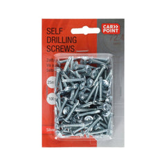 Carpoint samořezné šrouby Ø4 mm 25 mm 100 ks. 