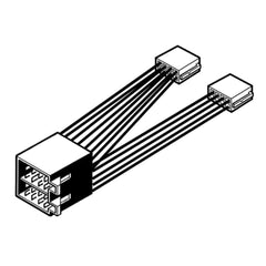 Carpoint prodlužovací kabel ISO na ISO pro autorádio (napájení a reproduktory) 