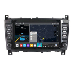 Mercedes-Benz W203 atd. - 8" rádio s Apple CarPlay a Android Auto – Carmediaeurope.com