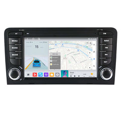 Audi A3 03-12 - 7" rádio s Apple CarPlay a Android Auto (design 1) – Carmediaeurope.com
