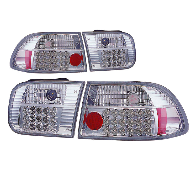 LED zadní světla pro Civic '92 3D