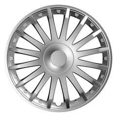Stříbrný kryt kola Crystal pro 15" ocelové disky