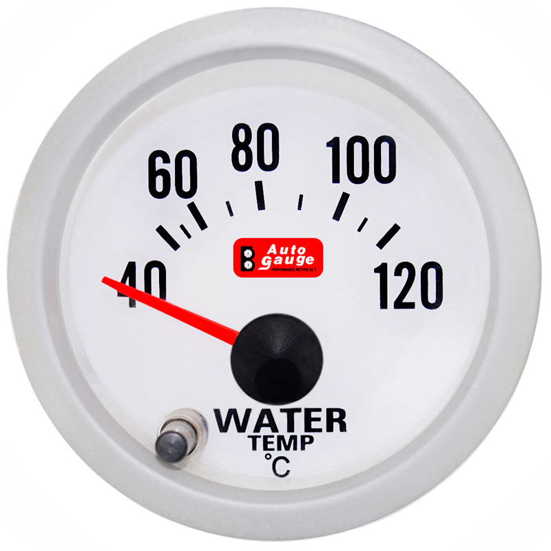 Ukazatel teploty vody Auto Gauge 2 palce se 7 barvami