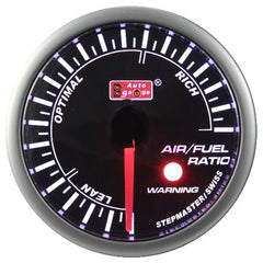 Měřič poměru vzduch/palivo černý 2" Auto Gauge