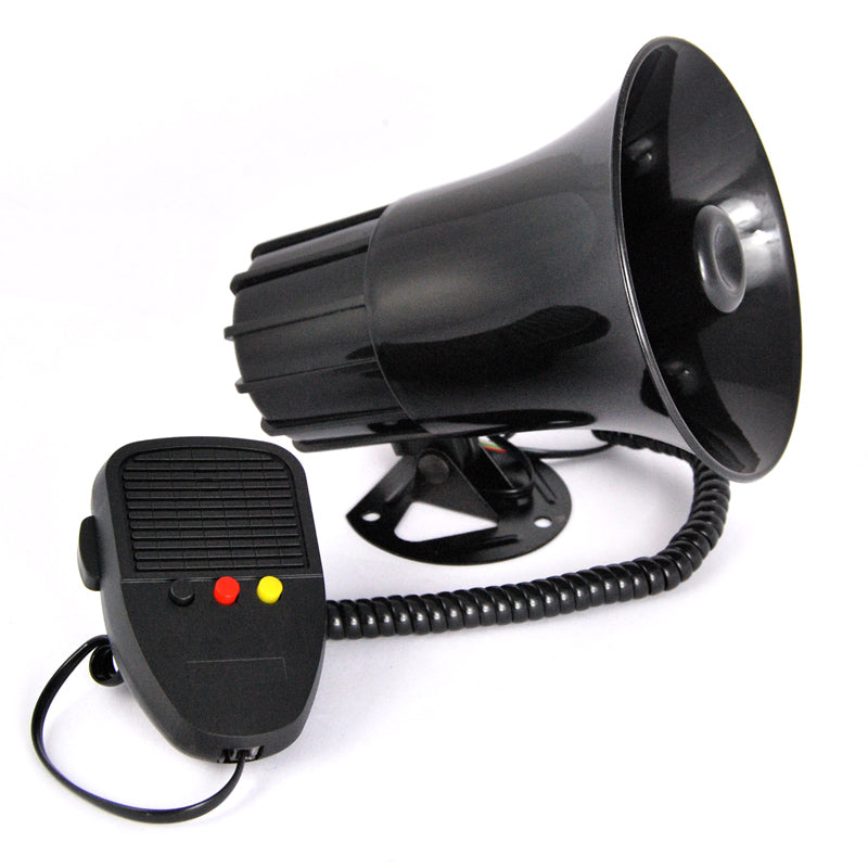 Poliční siréna 50W s mikrofonem 12V