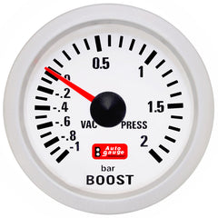 Bílý barometr Auto Gauge 2 palce