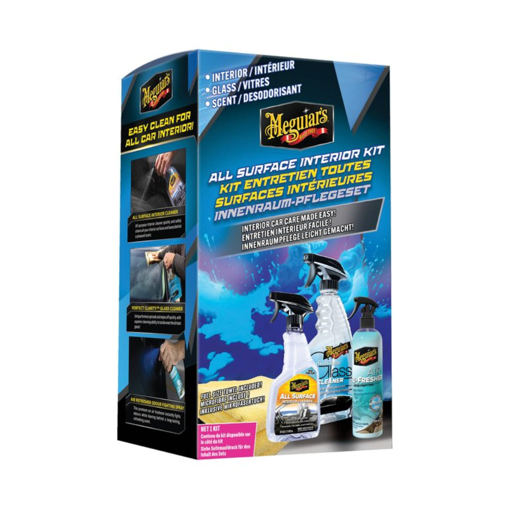 Meguiar's G55279EU sada pro čištění interiéru všech povrchů 