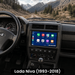 Lada Niva 1993-2018 – 9" autorádio s Apple CarPlay a Android Auto 