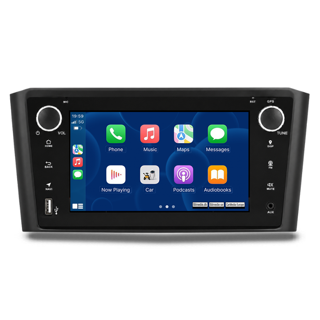 Toyota Avensis 02-08 – 7" rádio s Apple CarPlay a Android Auto