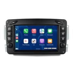 Mercedes-Benz W210 mm. 1998-2008 - 7 "Rádio s Apple CarPlay a Android Auto