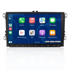 VW (několik modelů) 06-15 - 9" rádio s Apple CarPlay a Android Auto