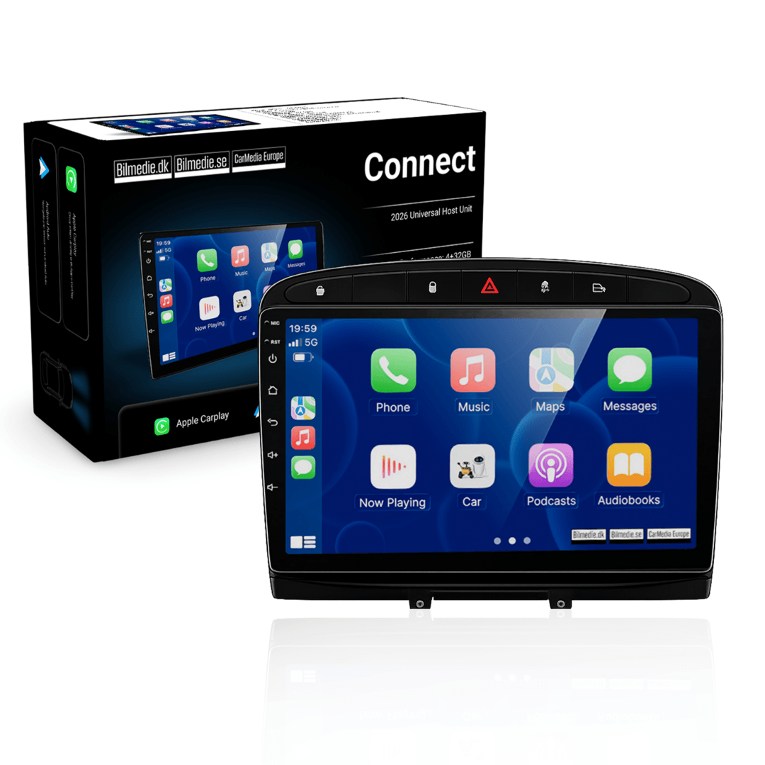 Peugeot 308/408 12-20 - 9" rádio s Apple CarPlay a Android Auto