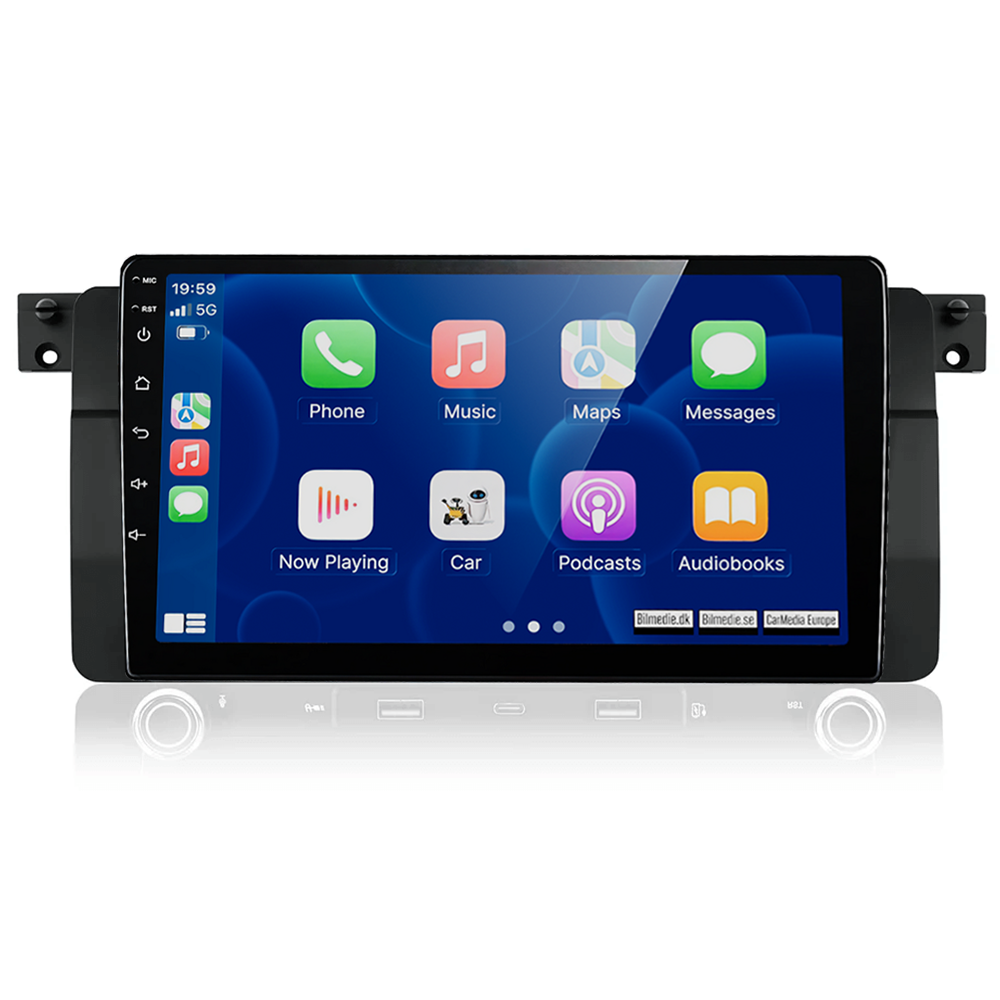 BMW E46 – 7" autorádio (model 2026) s Apple CarPlay a Android Auto 